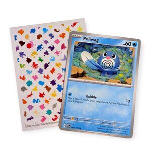 Scarlet & Violet 151 Pokemon Card (AX25): Poliwag 060/165